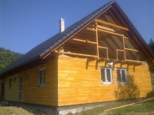 Tesařství - výstavba dřevostavby