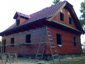 Tesařství - výstavba dřevostavby